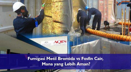 Fumigasi Metil Bromida vs Fosfin Cair