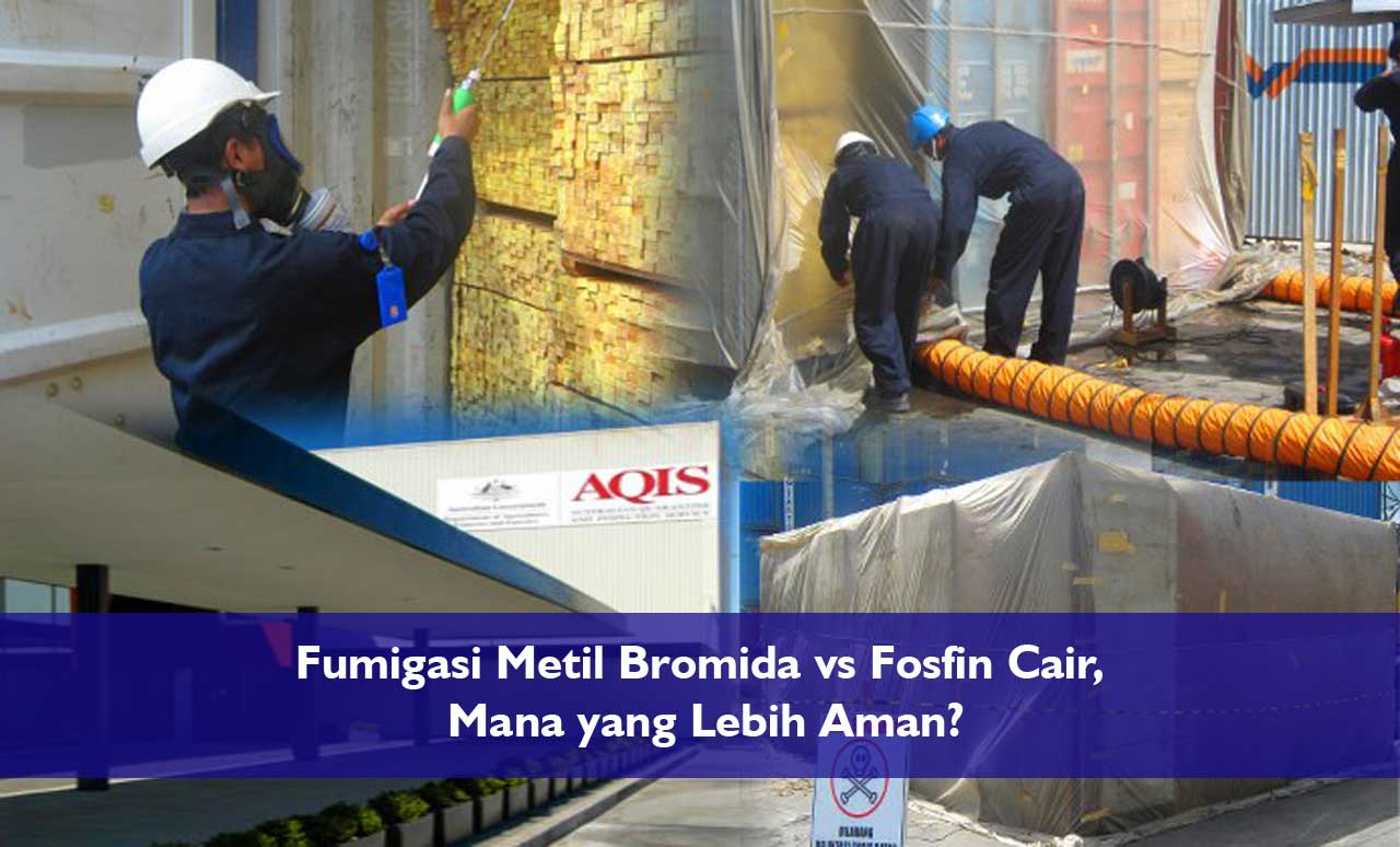 Fumigasi Metil Bromida vs Fosfin Cair