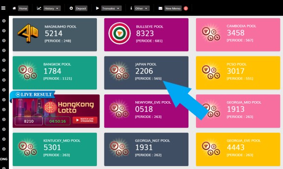 tombol main togel japan pools